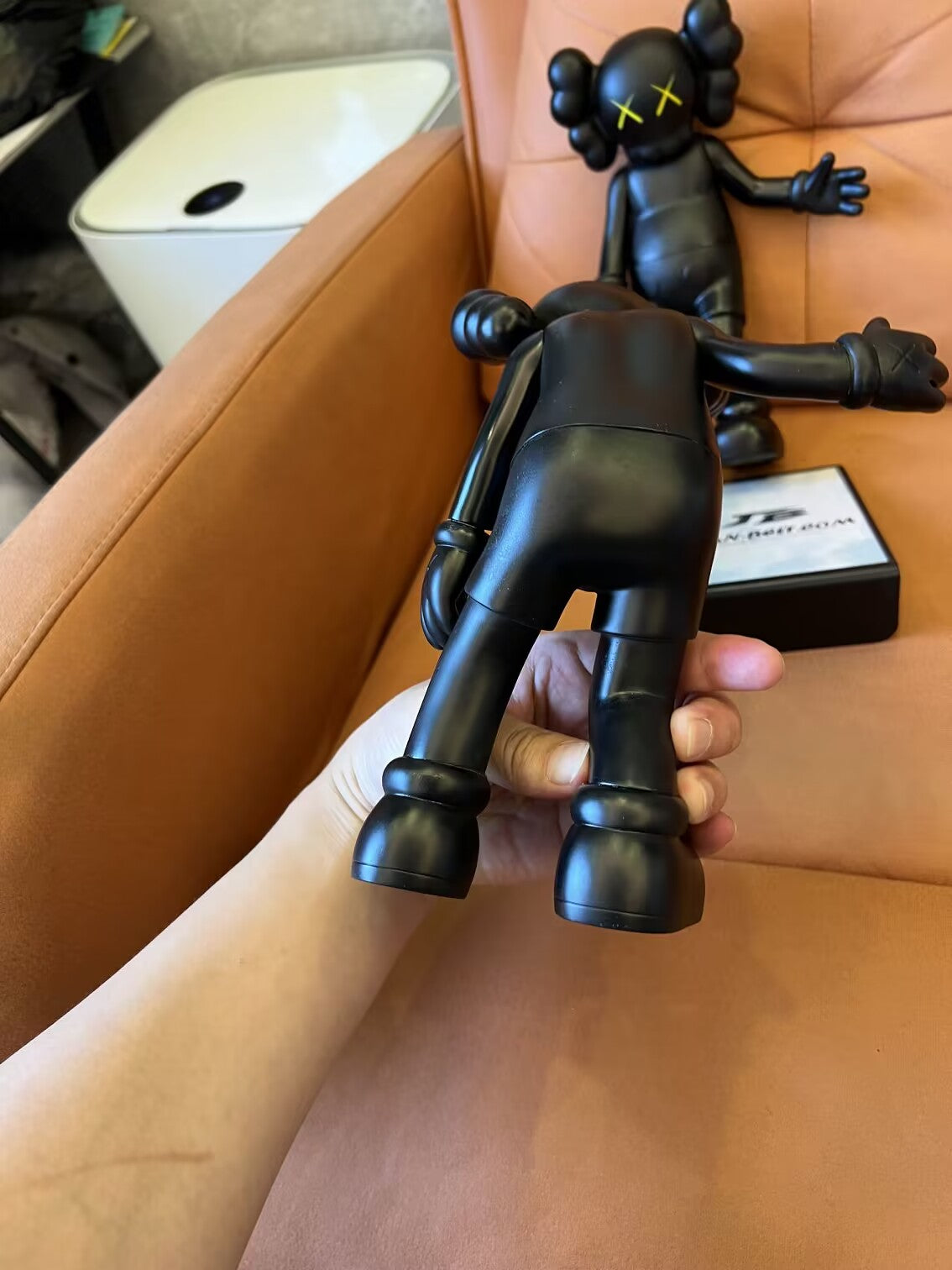 KAWS limited edition companion figures - black edition (set of two)