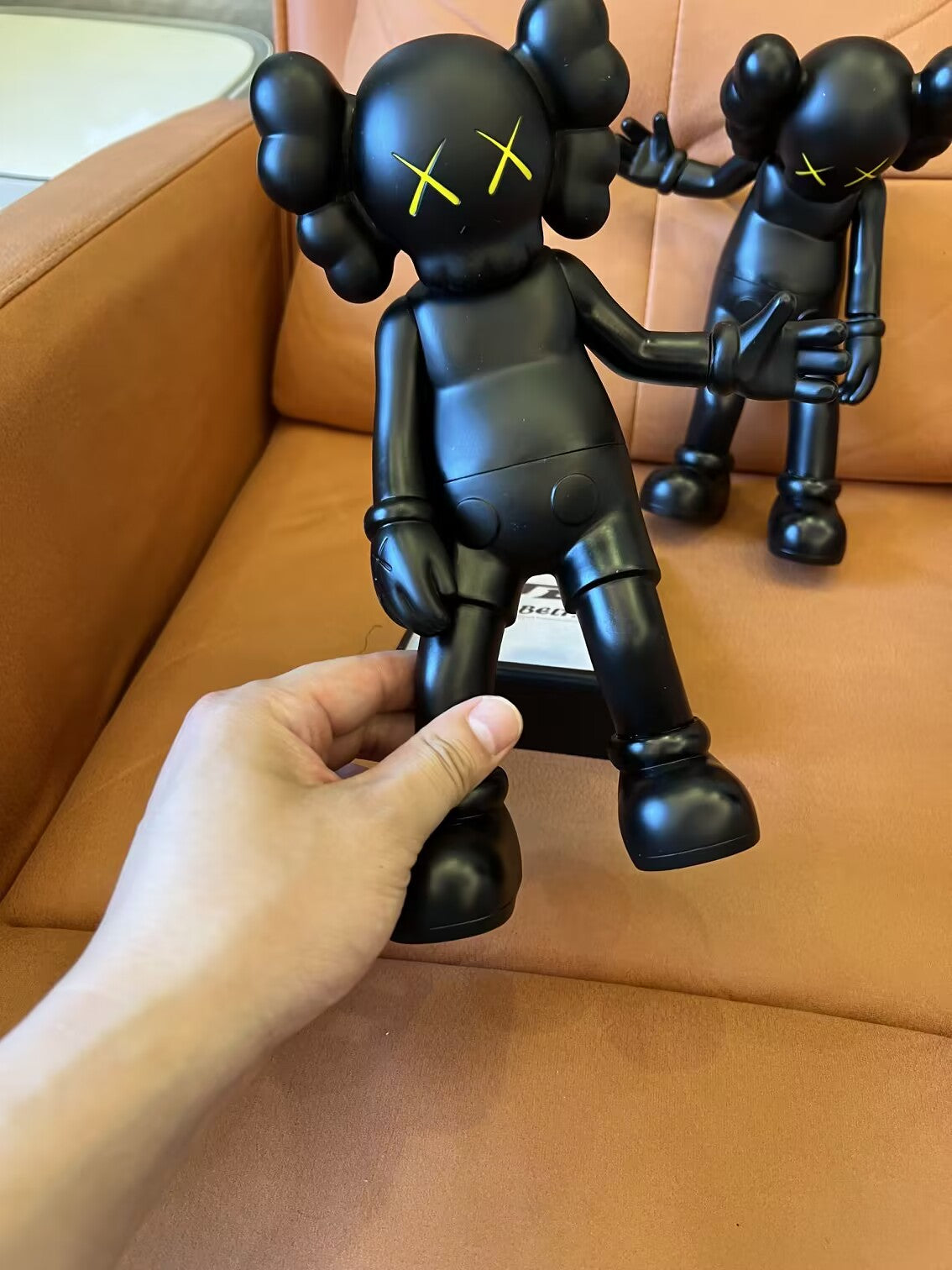 KAWS limited edition companion figures - black edition (set of two)