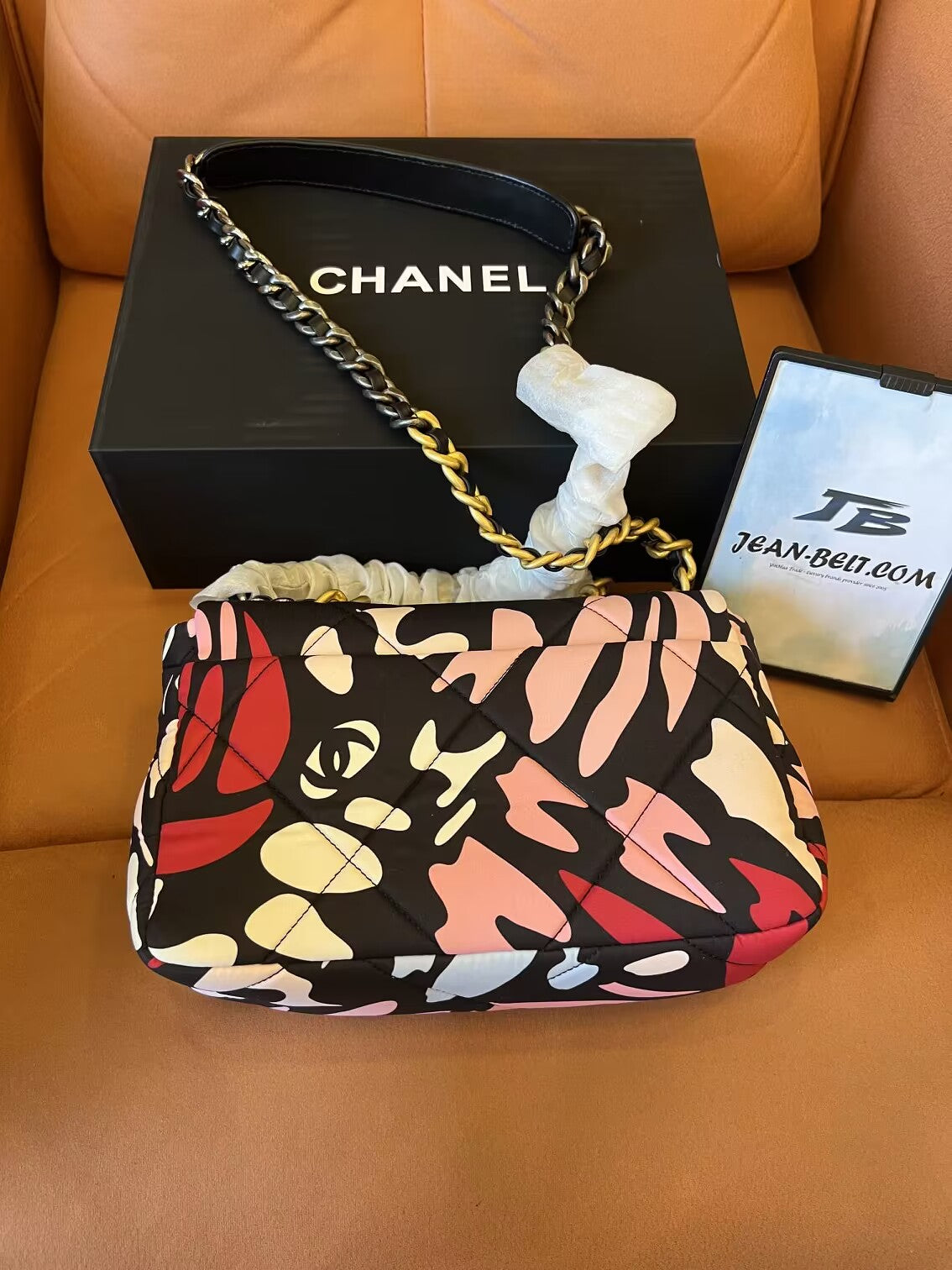 Chanel multicolor  flap handbag