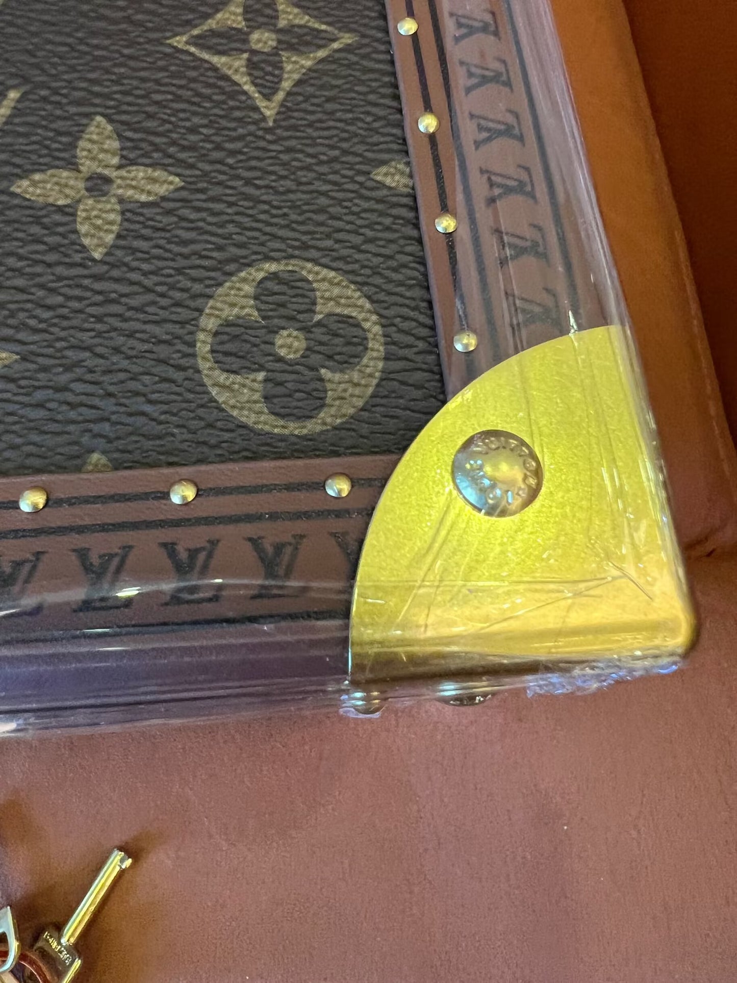 Louis Vuitton Monogram canvas jewelry box