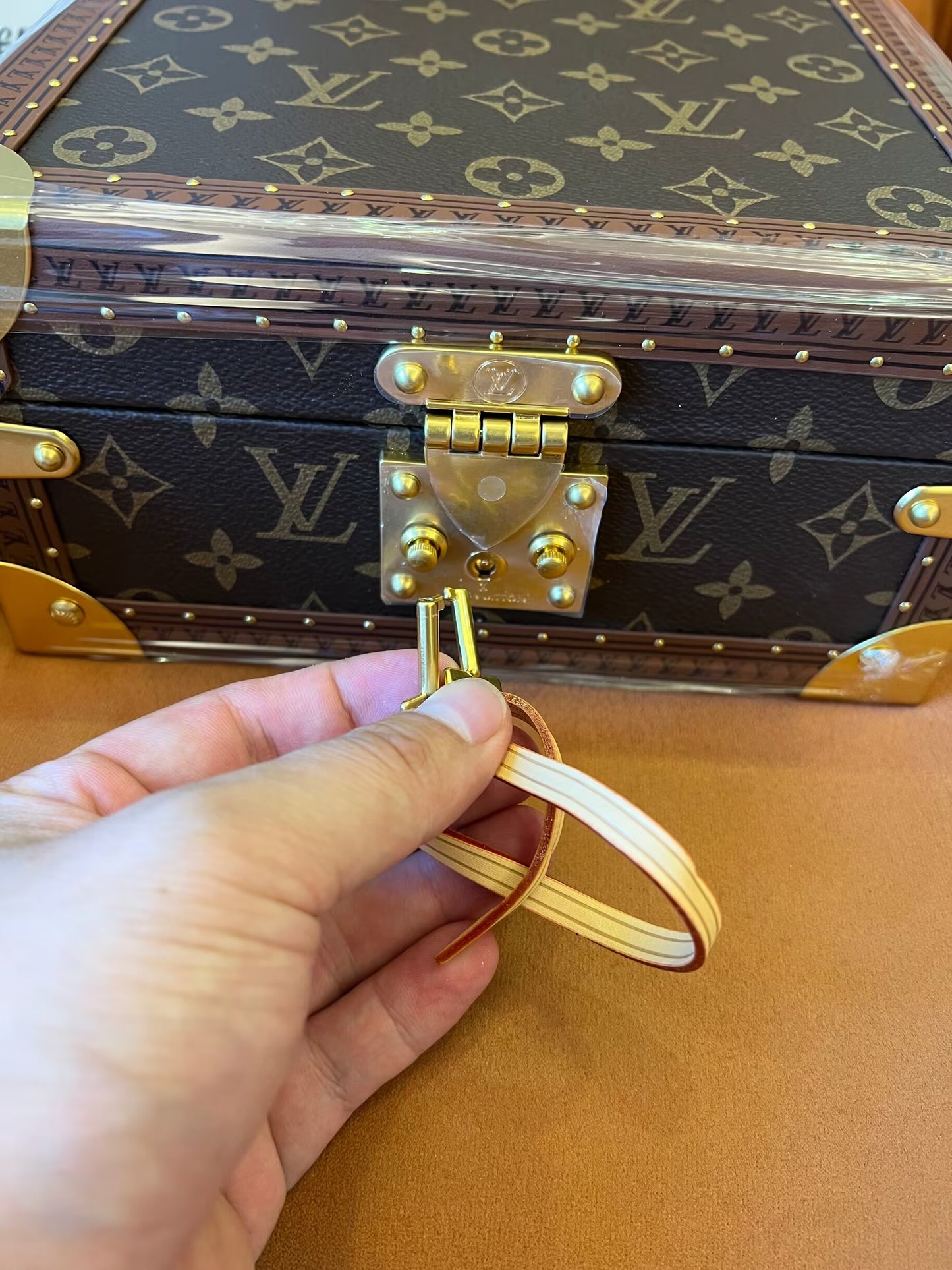 Louis Vuitton Monogram canvas jewelry box