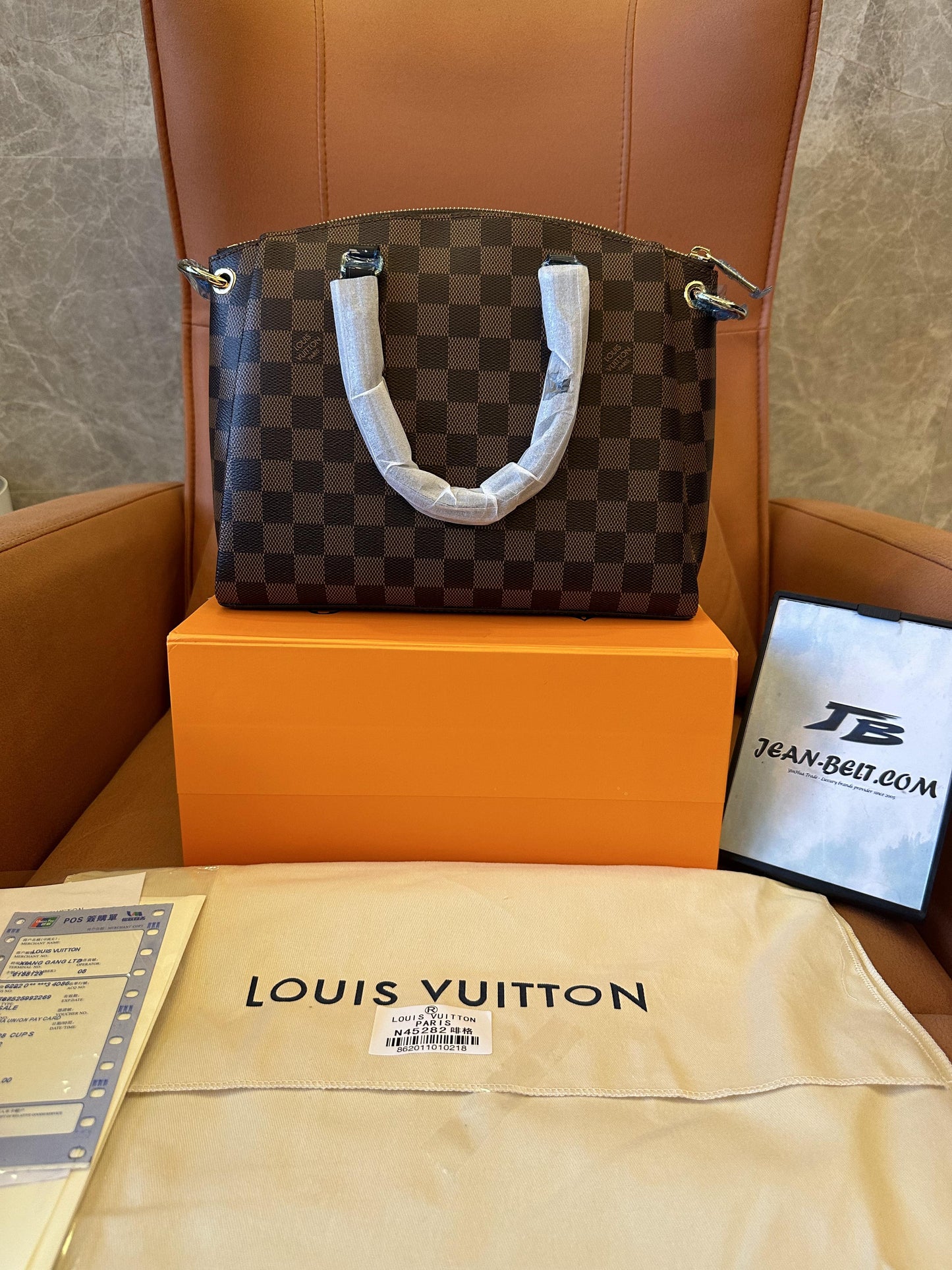 Louis Vuitton damier odeon tote bag