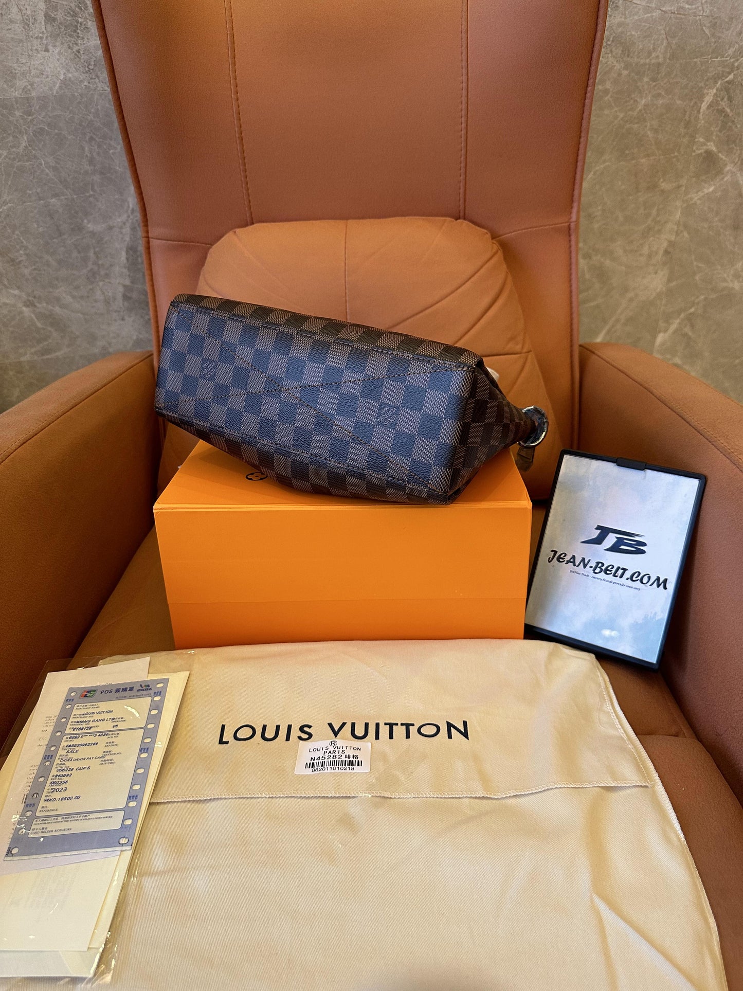 Louis Vuitton damier odeon tote bag