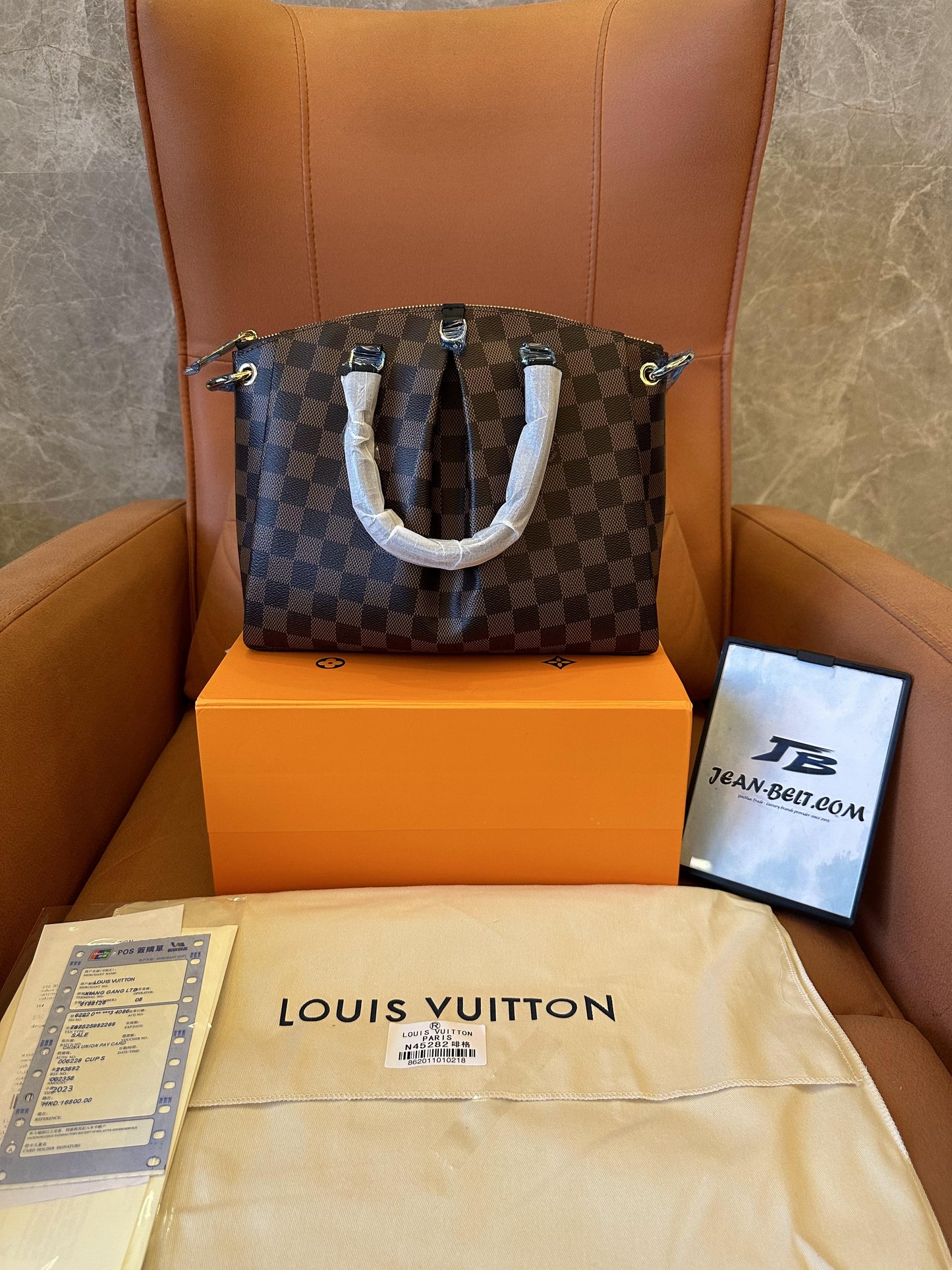 Louis Vuitton damier odeon tote bag