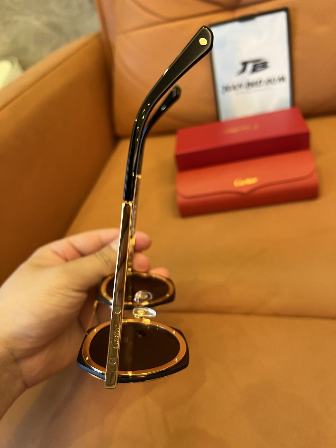 Cartier santos de cartier sunglasses