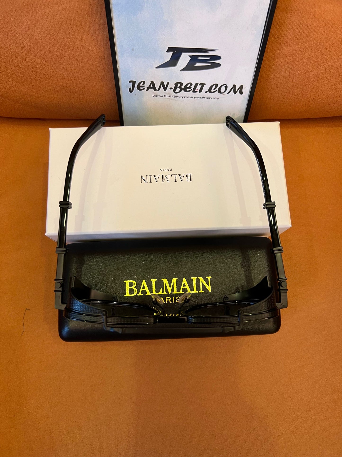 Balmain pilot-style sunglasses