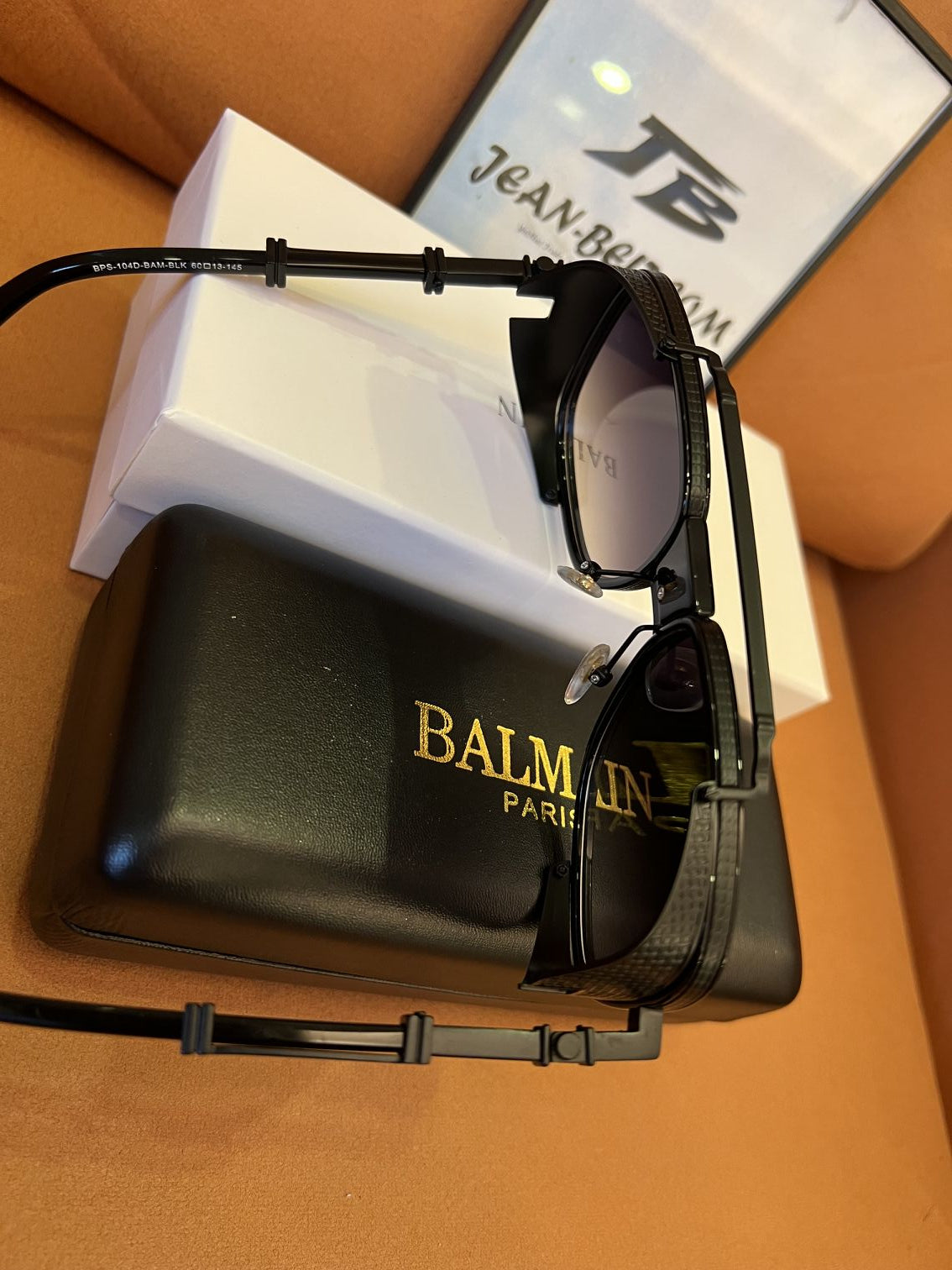 Balmain pilot-style sunglasses