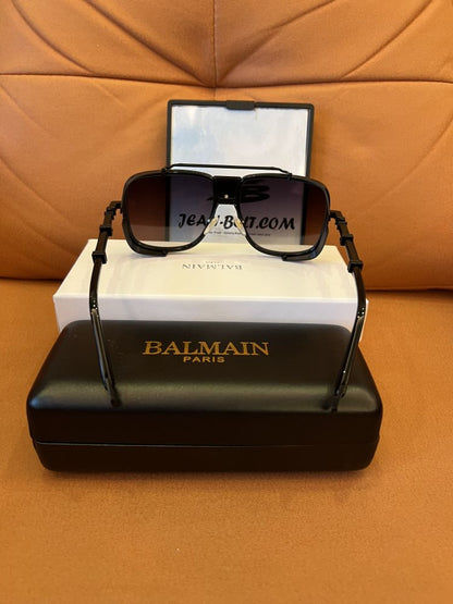 Balmain pilot-style sunglasses