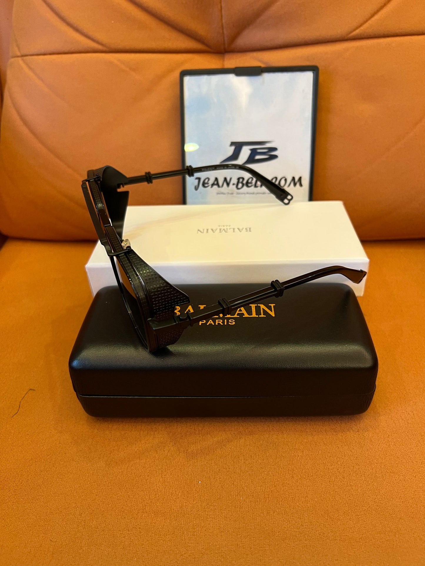 Balmain pilot-style sunglasses