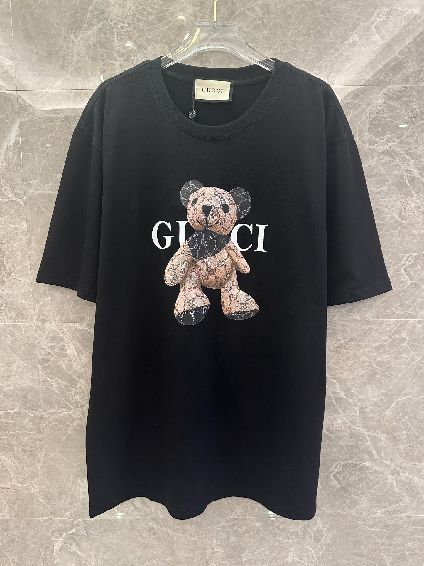 Gucci teddy bear black t-shirt