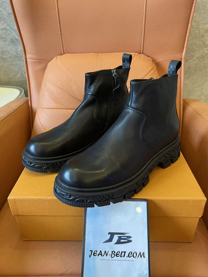 Louis Vuitton baroque chelsea boot black