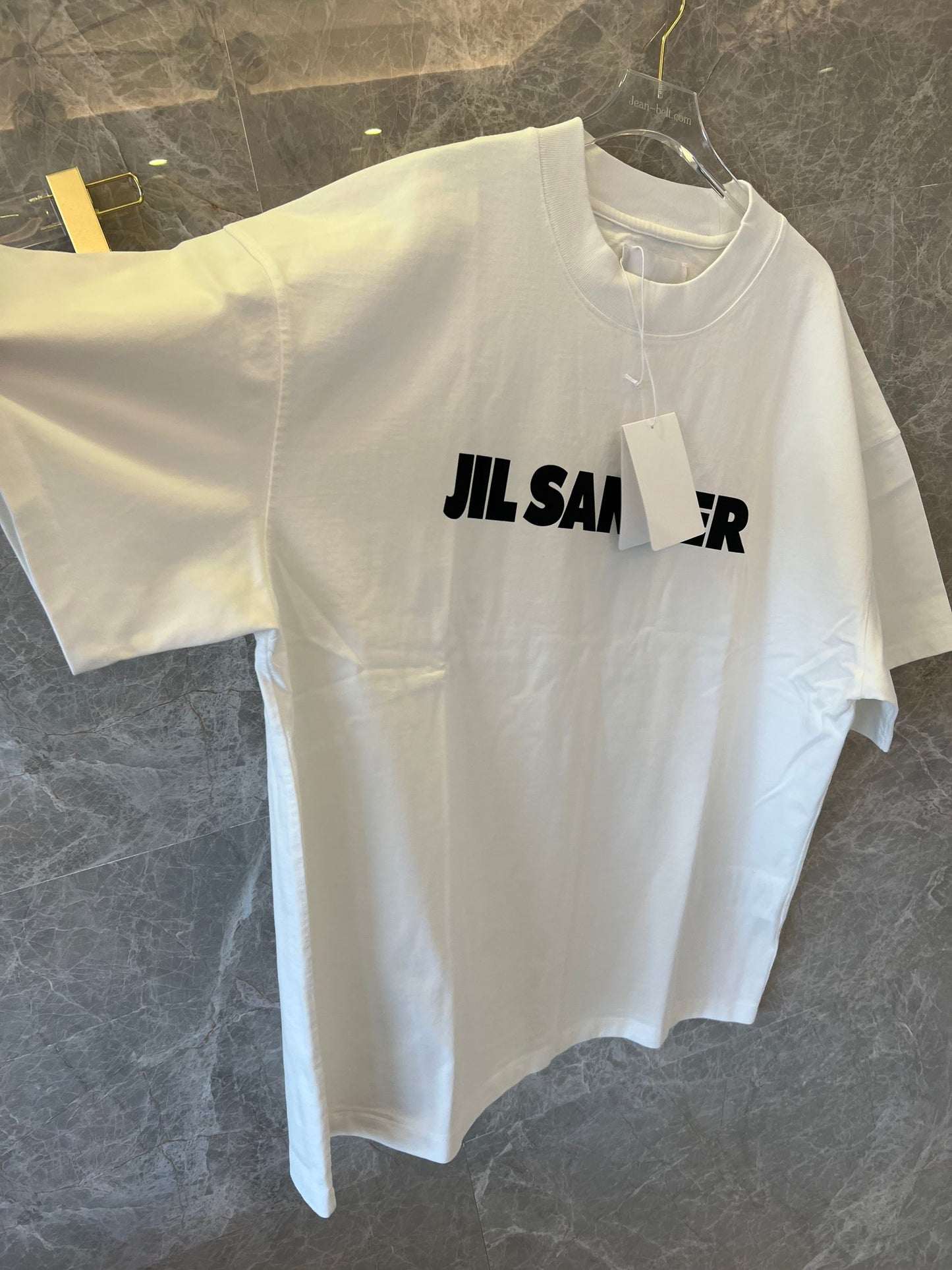 Jil Sander print cotton t-shirt - white