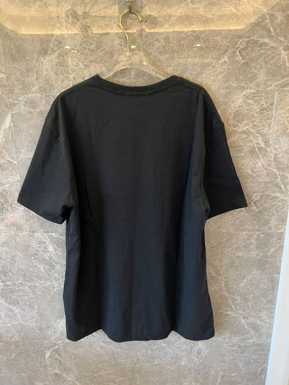 Loewe classic black t-shirt with signature logo patch