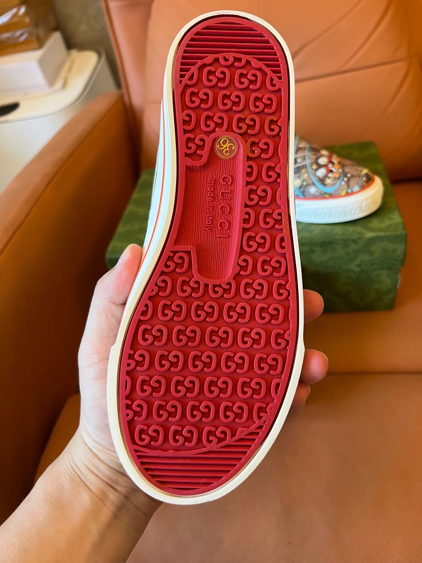 Disney x Gucci Tennis 1977 low top sneakers