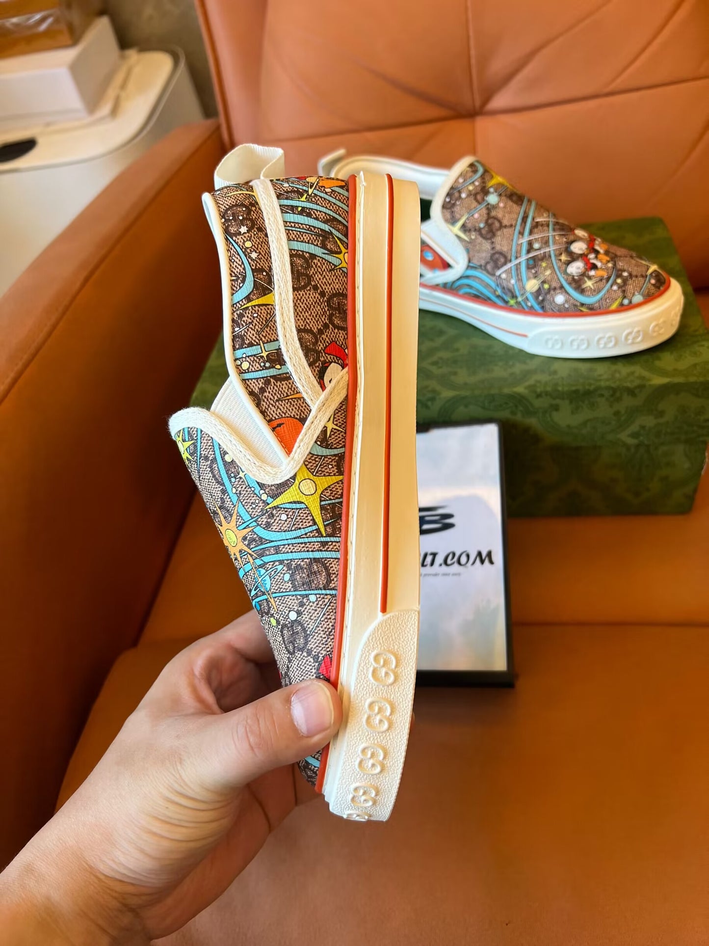 Disney x Gucci Tennis 1977 low top sneakers