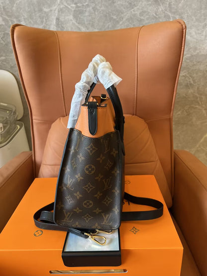 Louis Vuitton on my side tote