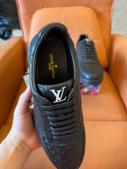 Louis Vuitton Rivoli sneakers black mini monogram