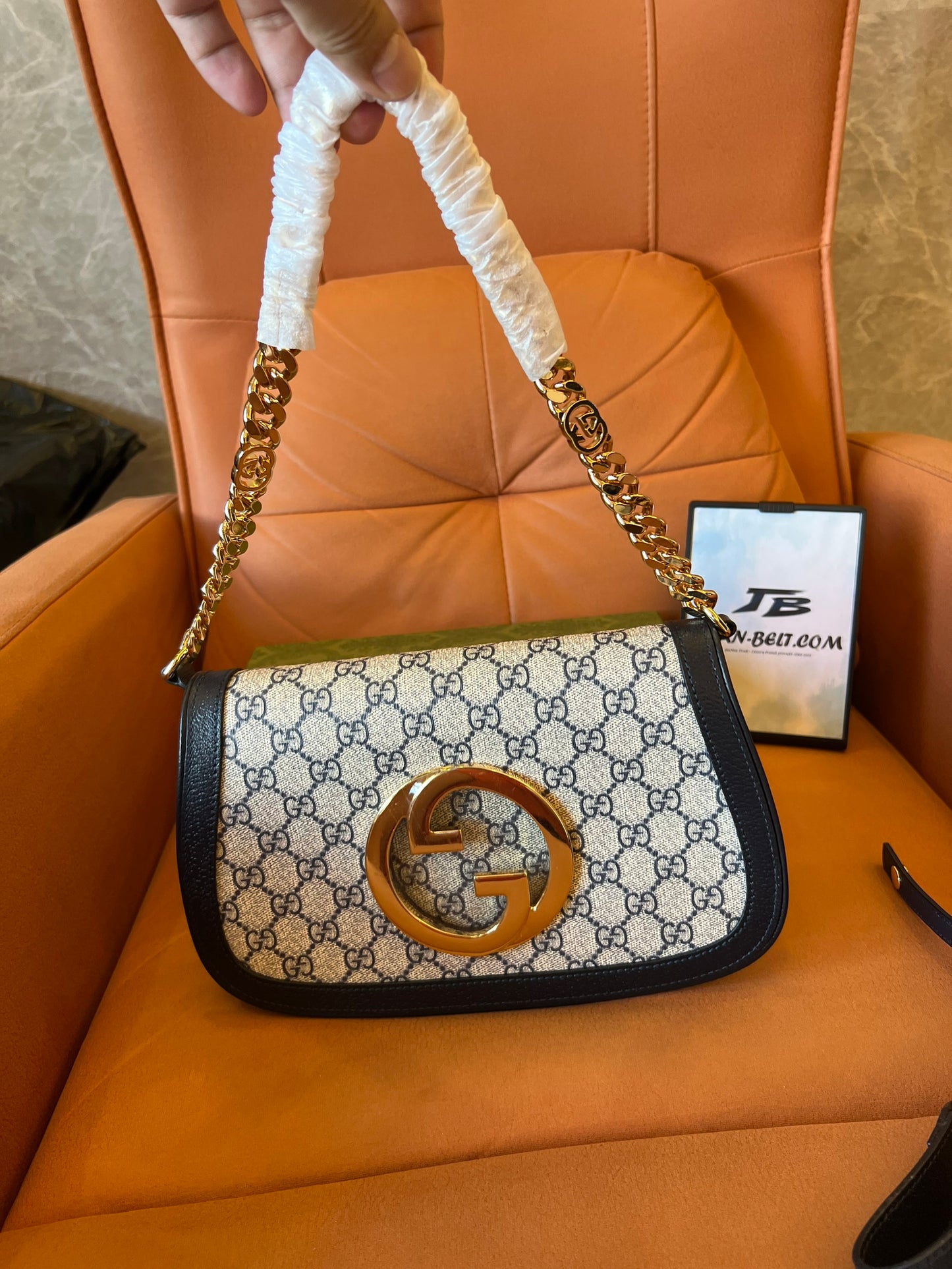 Gucci mirror replica blondie shoulder bag