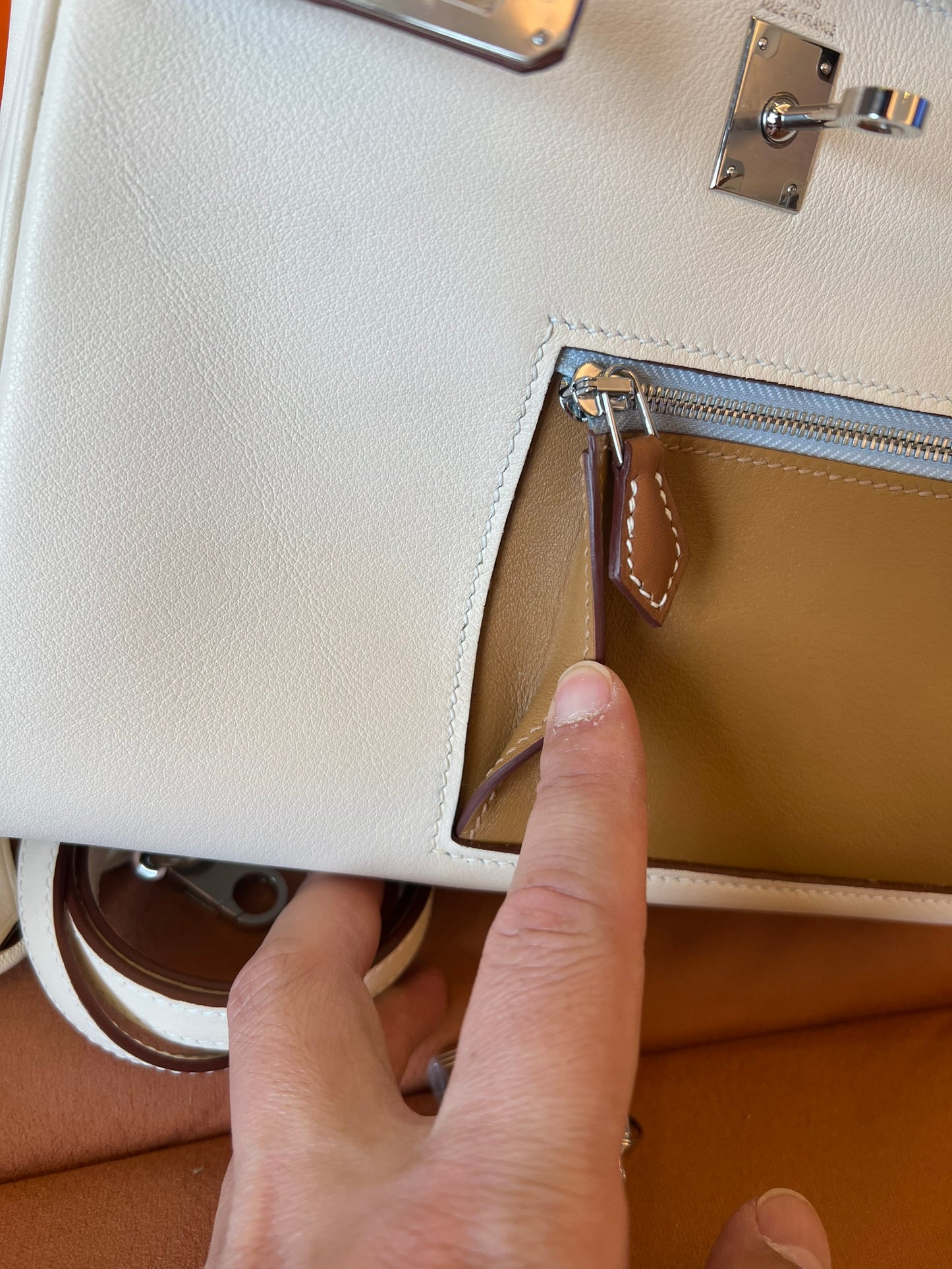 [Full Handmade]Hermes kelly colormatic bag