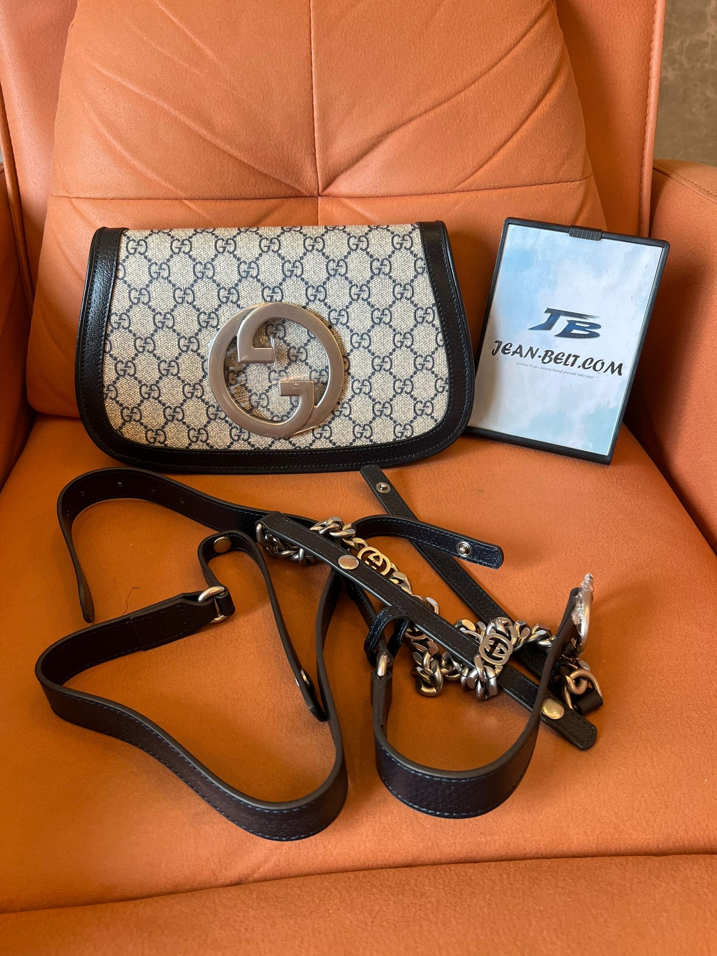 Gucci mirror replica blondie shoulder bag