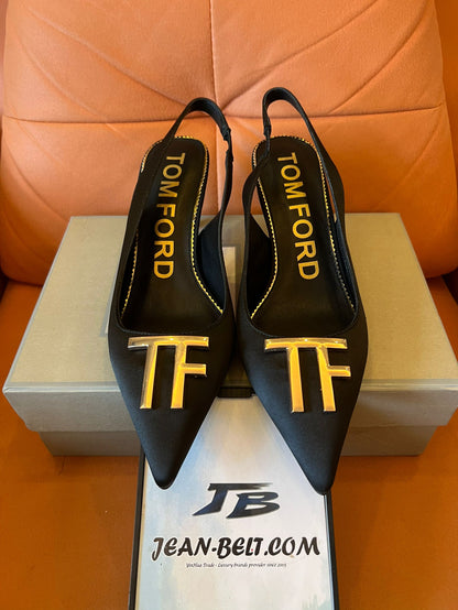 Tom Ford pointed fashion show high heels