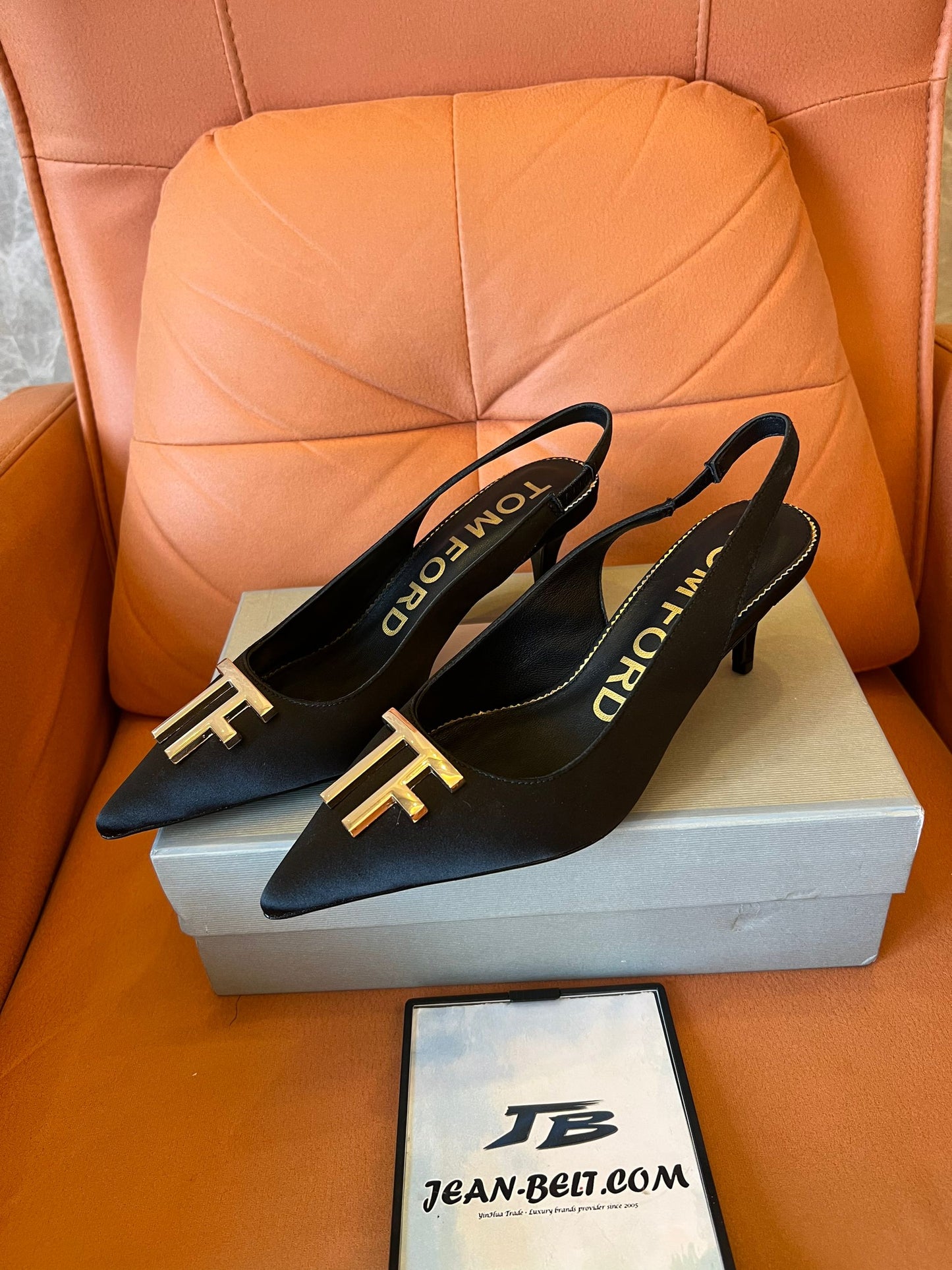 Tom Ford pointed fashion show high heels