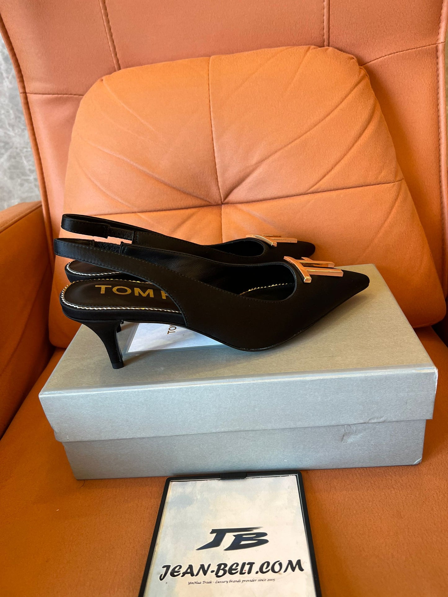 Tom Ford pointed fashion show high heels