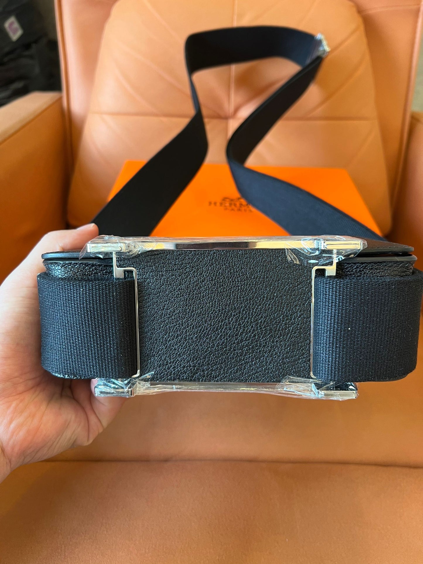 [Full Handmade]Hermes geta leather designer handbag