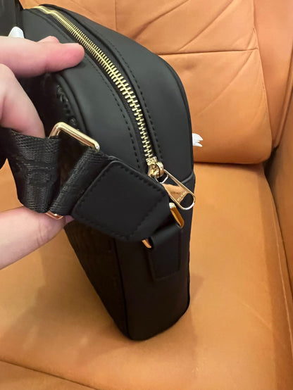 Gucci monogram men black bag