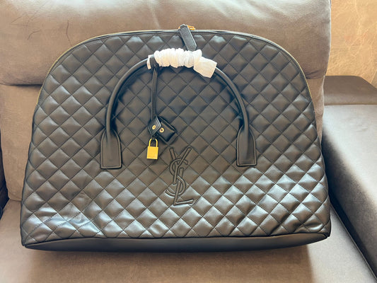 Saint Laurent es giant travel bag in smooth