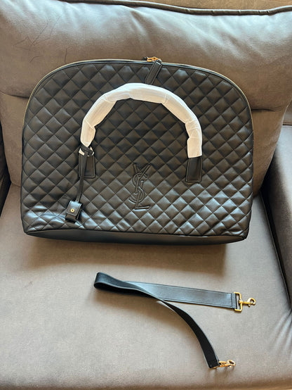 Saint Laurent es giant travel bag in smooth