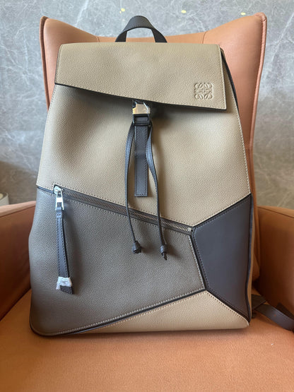 Loewe puzzle leather backpack