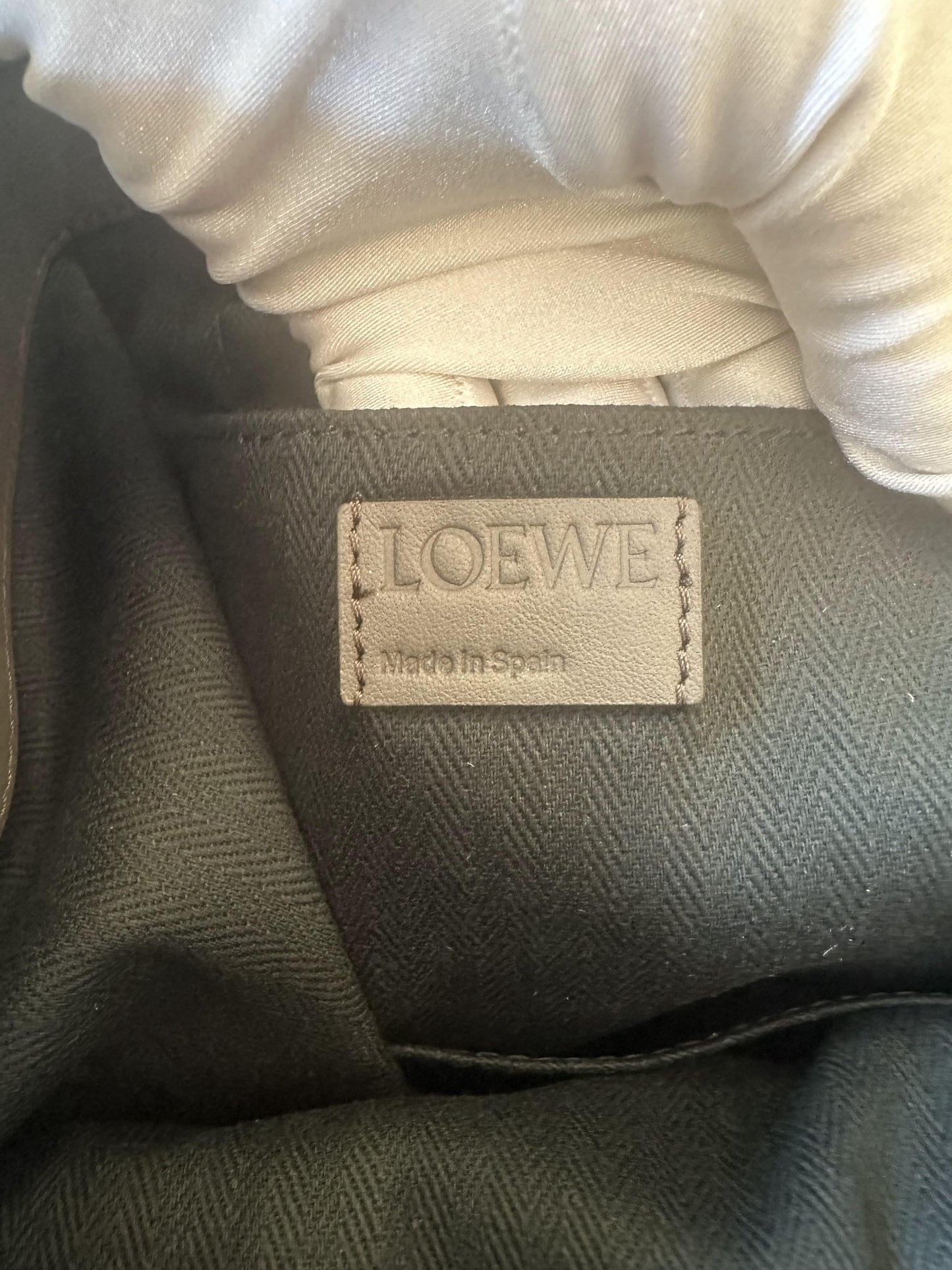 Loewe puzzle leather backpack