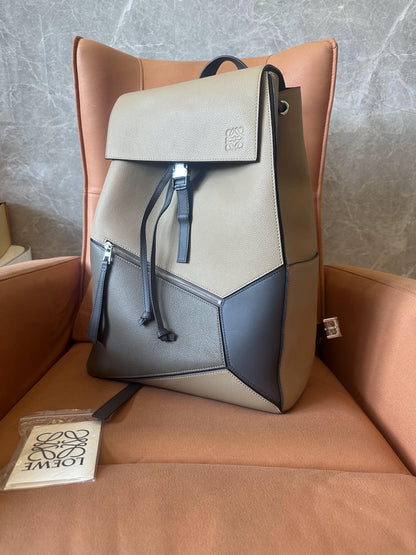 Loewe puzzle leather backpack