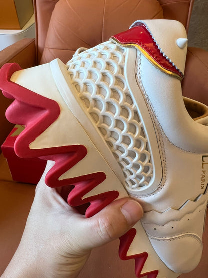 Christian Louboutin Loubishark leather sneakers