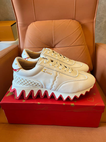 Christian Louboutin Loubishark leather sneakers