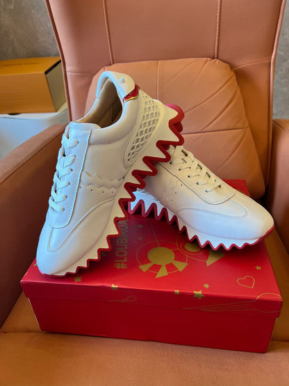 Christian Louboutin Loubishark leather sneakers