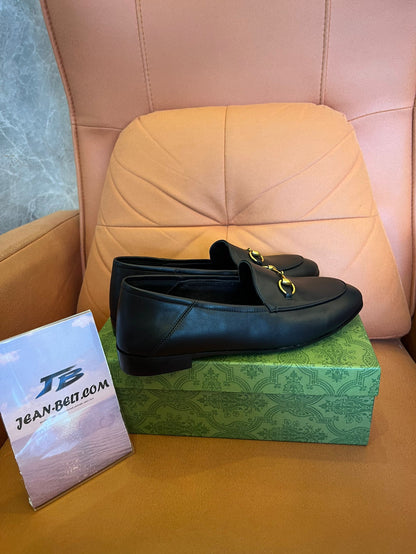 Gucci Horsebit leather loafers in black