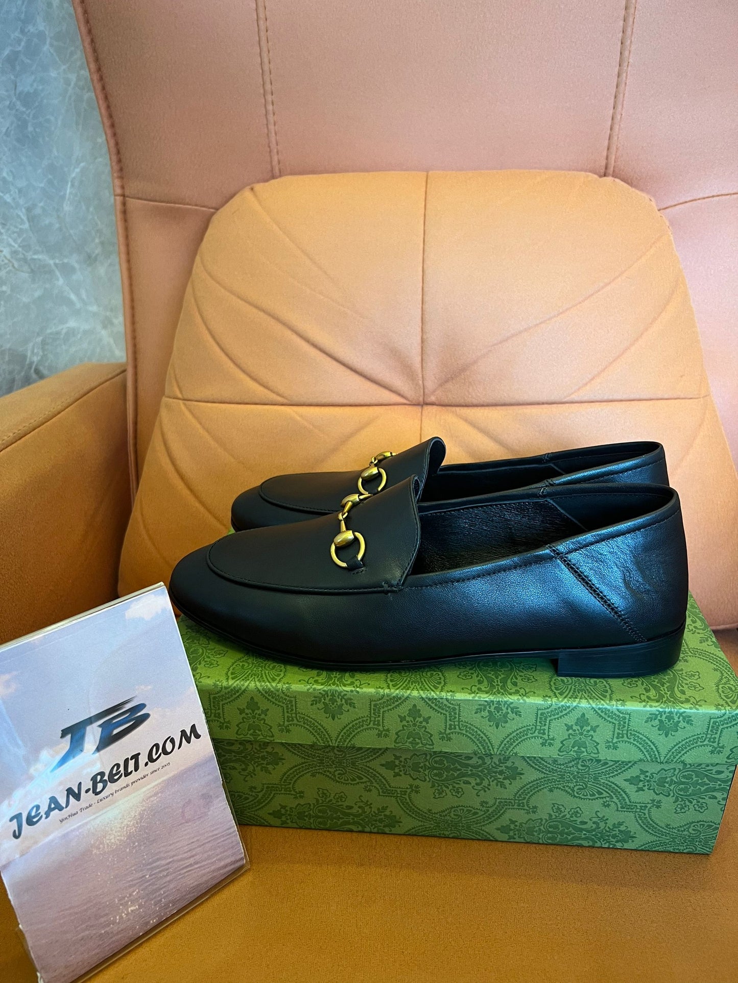 Gucci Horsebit leather loafers in black