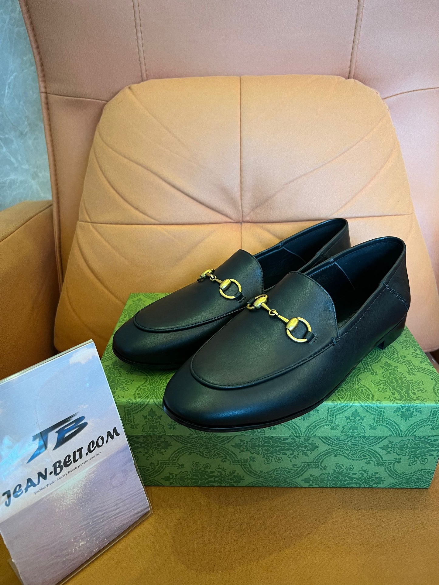 Gucci Horsebit leather loafers in black