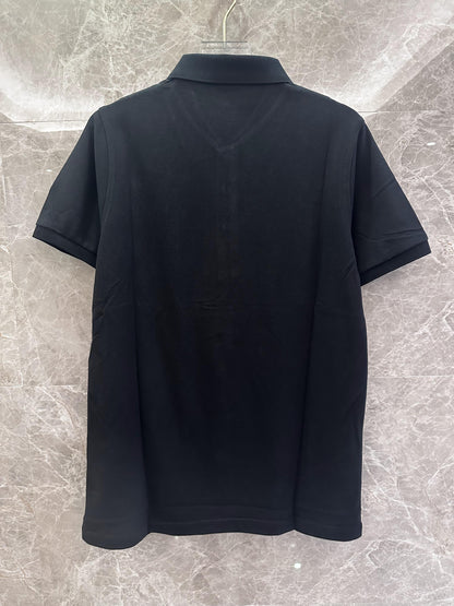 Hugo Boss classic black polo shirt with logo detail