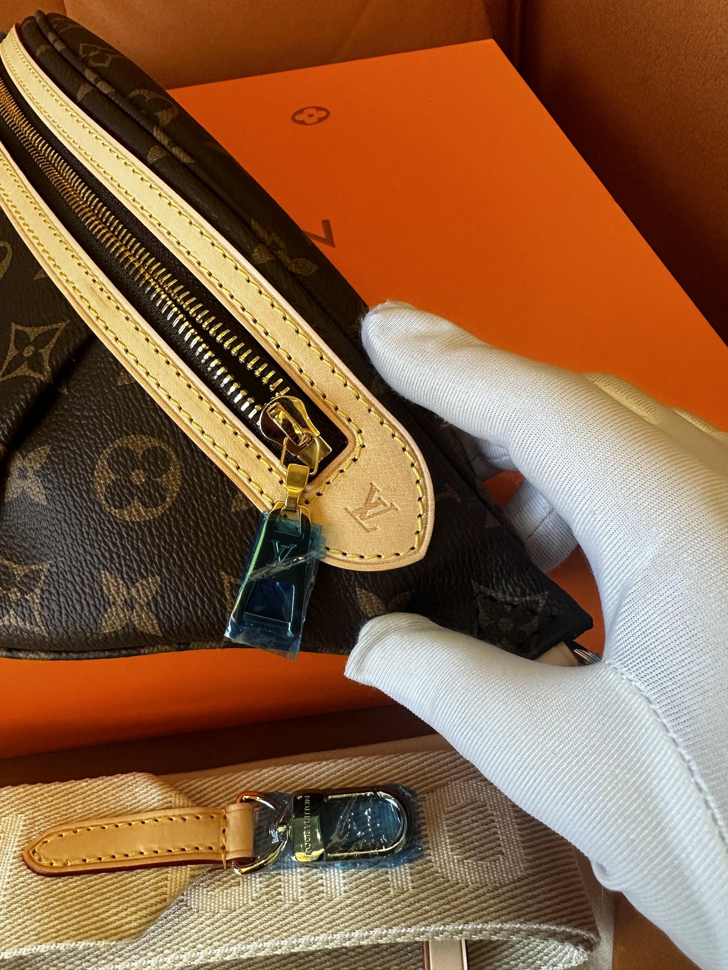 Louis Vuitton high rise bumbag