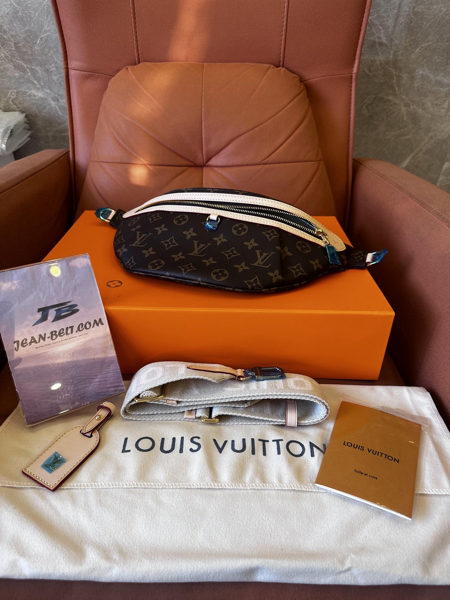 Louis Vuitton high rise bumbag