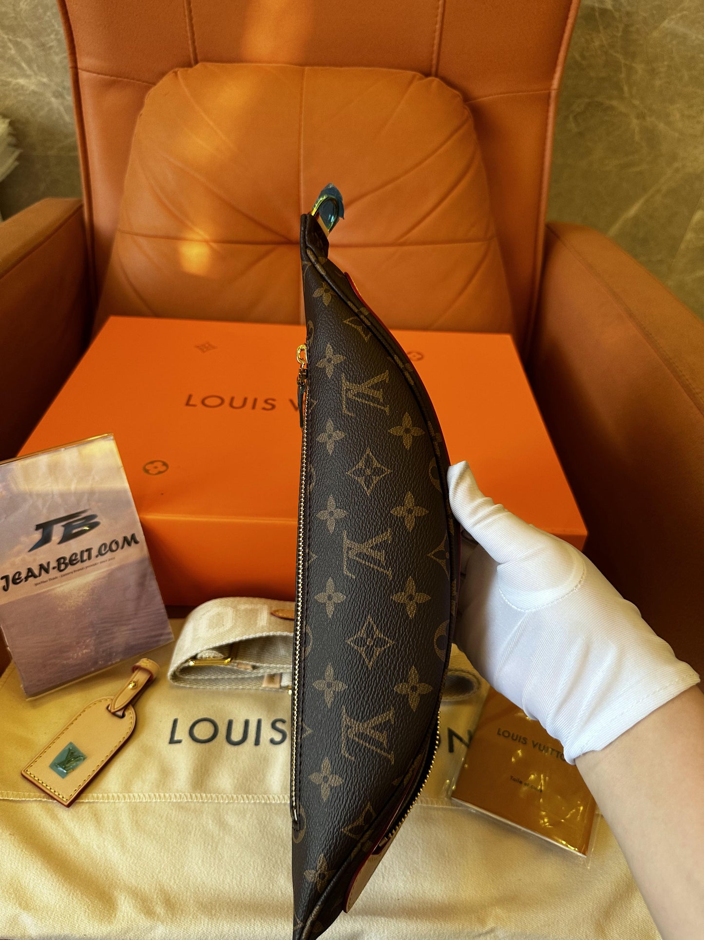 Louis Vuitton high rise bumbag