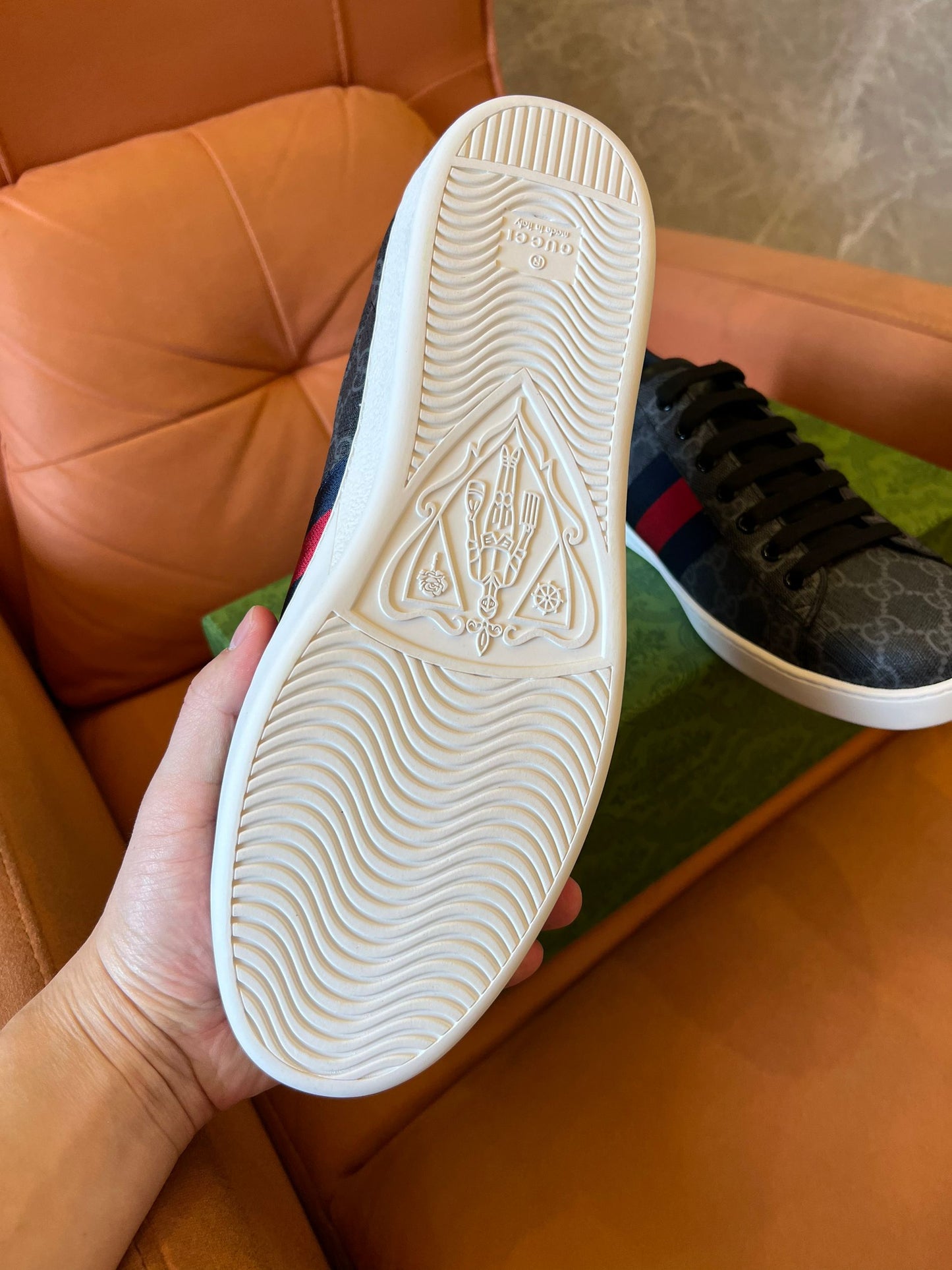 Gucci GG Supreme ACE sneakers