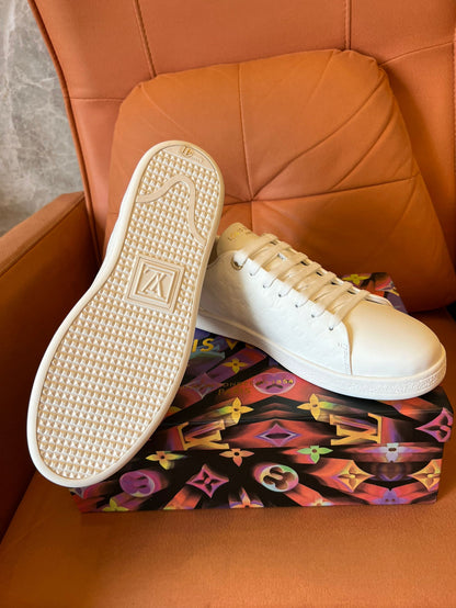 Louis Vuitton Luxembourg monogram embossed sneakers