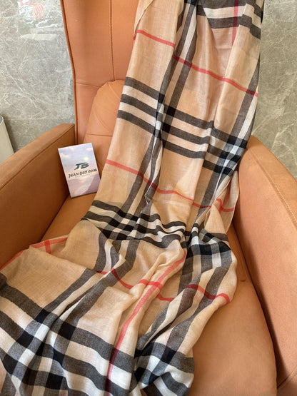 Burberry classic check pattern scarf