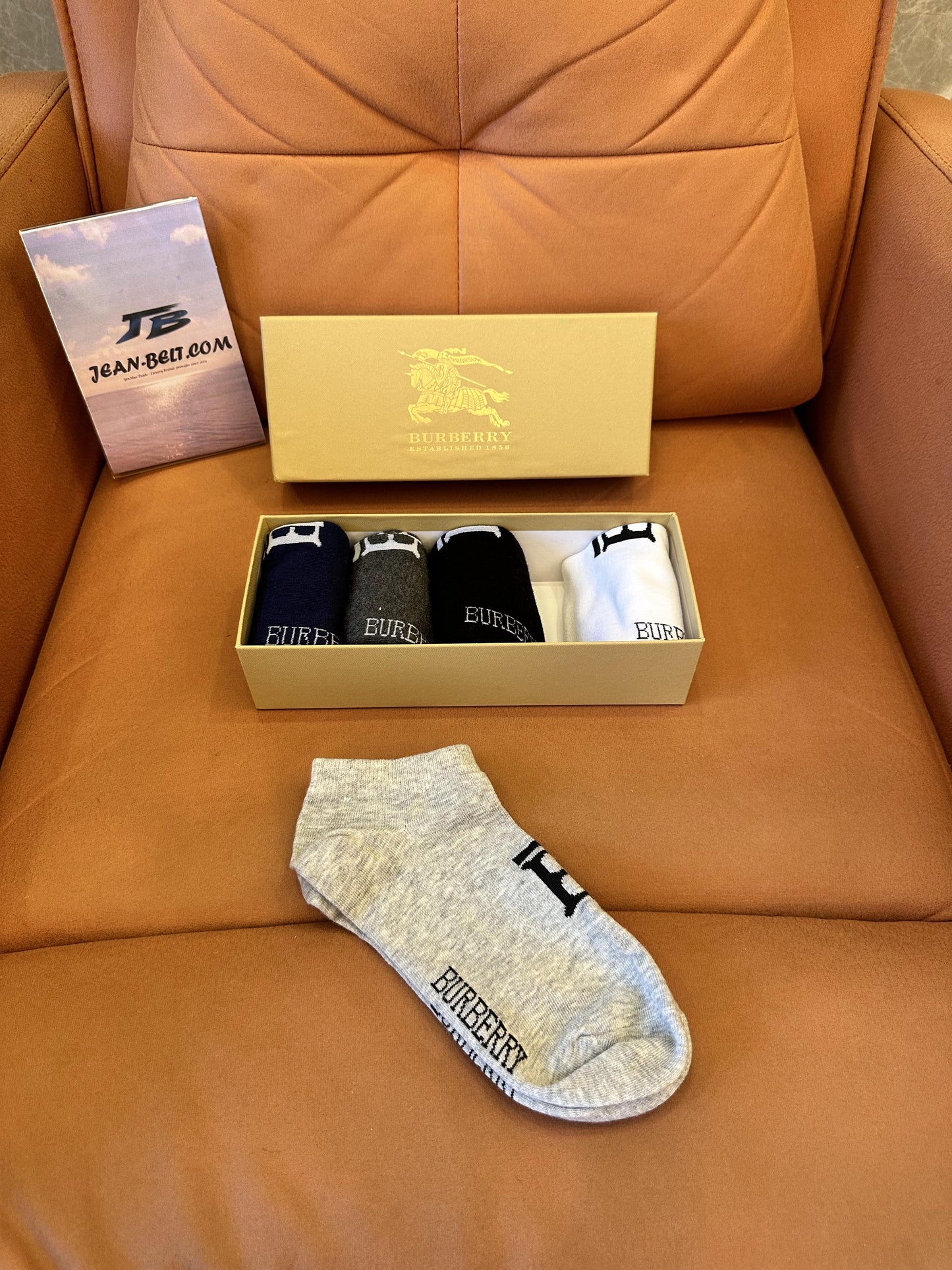 Burberry socks gift box set – 5 pairs