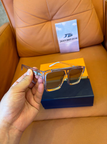 Louis Vuitton clear square frame sunglasses