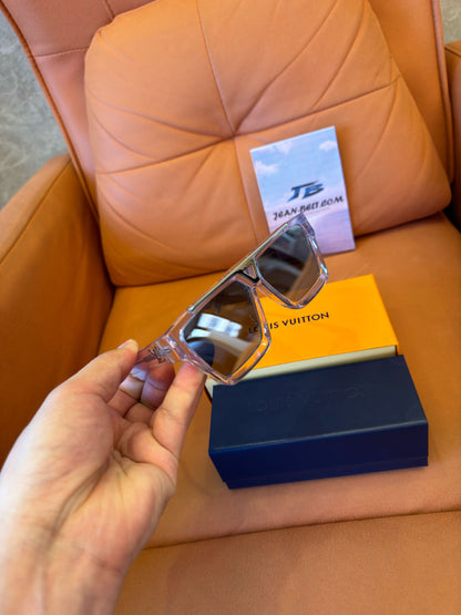 Louis Vuitton clear square frame sunglasses